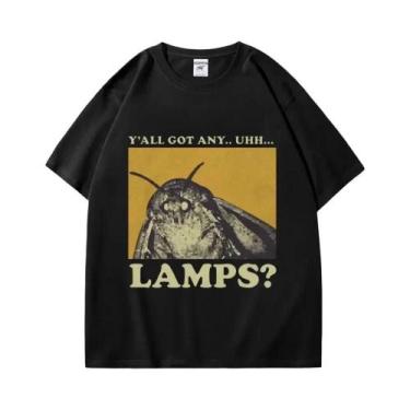 Imagem de Camiseta Feminina Vintage Casual De Manga Curta Com Estampa Engraçada 