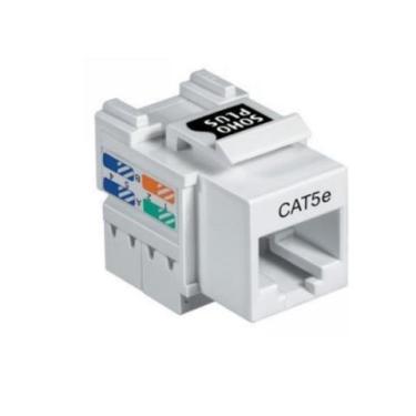 Imagem de Plugue Fêmea para Rede de Computador RJ45 CAT5 Branco - Furukawa