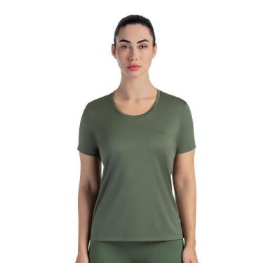 Imagem de Camiseta Essential Olympikus Feminina, Verde, M