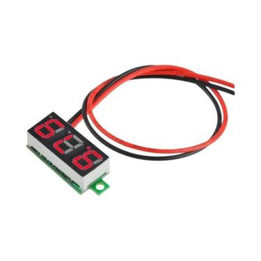 Imagem de Voltímetro LED DC RGBY De 0,28 Polegadas 0-100V Para Carro, Testador D