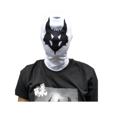 Imagem de Máscara Rorschach Ink Headgear Watchmen Para Halloween, Adereço De Cos