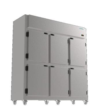 Imagem de Geladeira Comercial 6 Portas De Inox Escovado 1382Lts 36KRES6PDII Kofisa