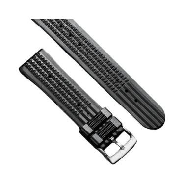 Imagem de Pulseira De Borracha Preta Waffle 20mm Universal ADDIESDIVE, Pulseira 