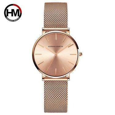 Imagem de Relógio Feminino Va Va Voom Hm-Cc36 À Prova D'Água Bronze