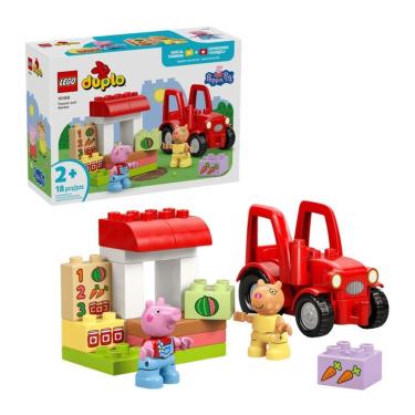 Imagem de Lego Duplo Trator e Mercado Pepa Pig - 10468