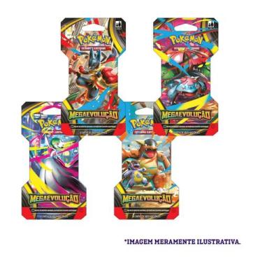 Imagem de CARD Pokémon: Megaevolução Booster