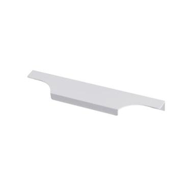 Imagem de Kit 5 Unidades Puxadores Paris 128mm Para Moveis Branco - EdeCasaMovei