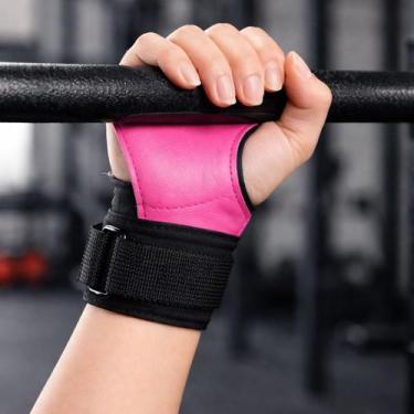 Imagem de Strap Academia Musculação Hand Grip Exercício Funcional LPO Treino Bar