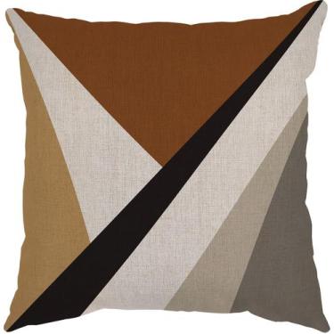 Imagem de Capa Almofada 50x50 Linho Geometric Terrosa C - LA FAVORITTA AL, LA FA