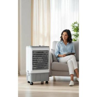 Imagem de Climatizador 16L Branco/Cinza 3 Vel. Refresca Ambientes - Congratulati