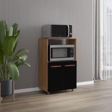 Imagem de Balcão Multiuso Tais para Cozinha 2 Portas MDP - Moblis Movéis, Savana