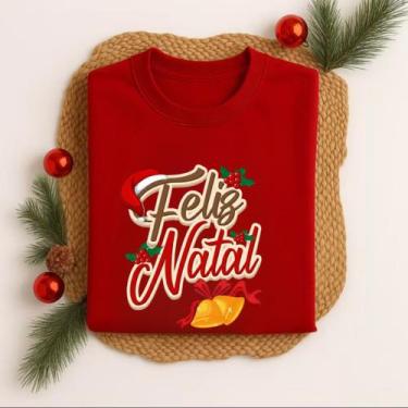 Imagem de Camiseta Natalina Personalizada Família Adulto Infantil Para Festas - 