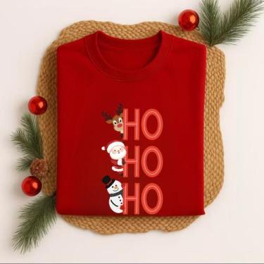 Imagem de Camiseta Natal Família Personalizada Estampa Fofa Festas - NoBrand, Ve