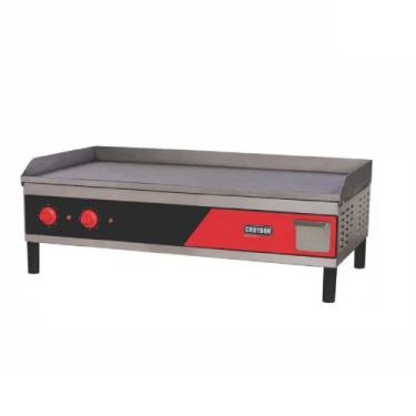 Imagem de Chapa Elétrica 1 metro x 48cm Profissional Elétrica 6000W Croydon 220v