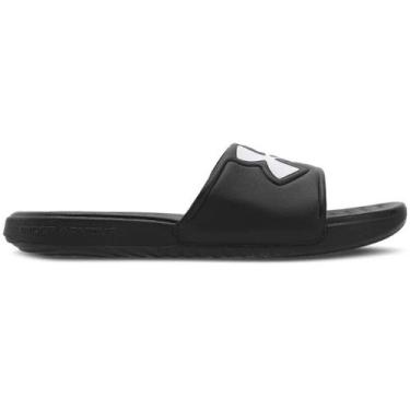 Imagem de Chinelo Slide Under Armour Ansa Light Unissex Original Preto, Preto, 3
