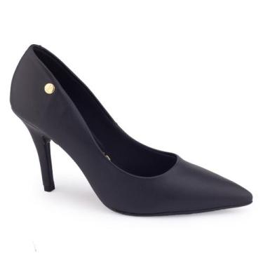 Imagem de Sapato Scarpin Vizzano 1184.1401 Pelica Preto ou Vermelho, Preto, 37