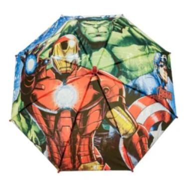 Imagem de Guarda Chuva Sombrinha Infantil Disney Personagem Vingadores