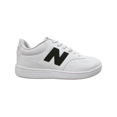Imagem de tenis new balance masculino lifestyle branco, Branco, Preto, 37
