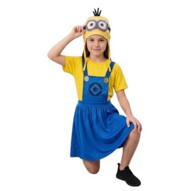 Imagem de Fantasia Infantil Menino Menina Personagem Temático Amarelo - - anjo d