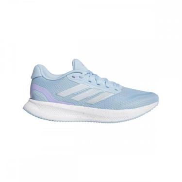 Imagem de Tenis Adidas Runfalcon 5 JQ9403 Running Feminino, Azul, 34