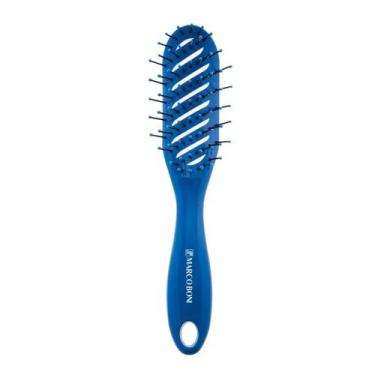 Imagem de Escova De Cabelo Côncava Vazada Para Uso Diário Marco Boni, Azul