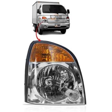 Imagem de Farol hyundai hr 2004 a 2012 lado direito - MOTORS VANS