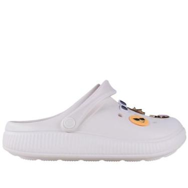Imagem de Babuche Feminino Moleca 5832,101 Branco Off, 39