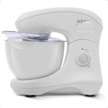 Imagem de Batedeira Planetária Arno Super Chef 5L 750W 15 Velocidades Branca 220V