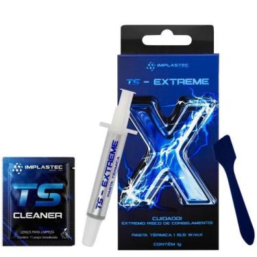 Imagem de Pasta Térmica Alto Performance 15,9 W/m.K Implastec TS Extreme Seringa