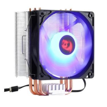 Imagem de Air Cooler Redragon Buri CC-1055B, LED Azul, AMD/Intel, 120mm, Preto -