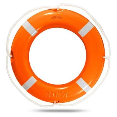 Imagem de Boia Salva Vidas Circular Ativa Classe I 70cm 4Kg