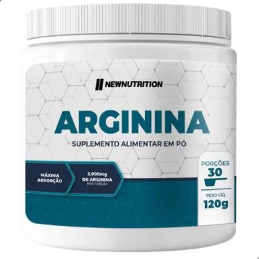 Imagem de Arginina em Pó 120g New Nutrition, Natural
