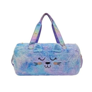Imagem de Bolsa Sacola Mala de Viagem Infantil Escola Academia Alça Transversal 