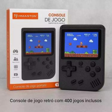 Imagem de Mini Console Portátil Retrô maston YXJ01 com 400 Jogos