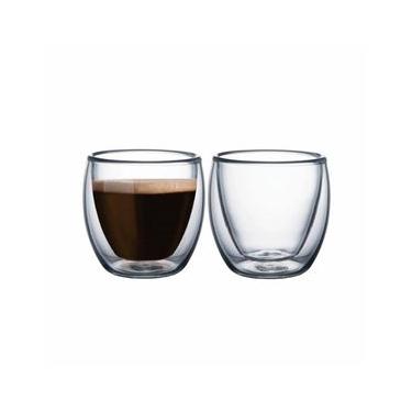 Imagem de Conjunto de Xícaras Tramontina para Café 0,11 L com Vidro Duplo 2 Peças