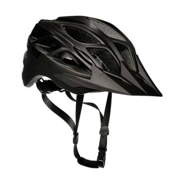 Imagem de Capacete Ciclismo Bike Jet Guardian Ventilado Mtb Preto Cor:PretoTaman