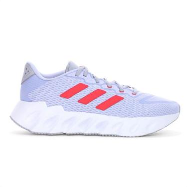 Imagem de Tênis Adidas Switch Run Lilás e Vermelho - Feminino, 40, Roxo