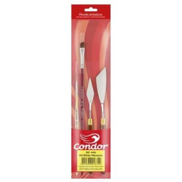 Imagem de Kit Pincel Efeito Mármore 4490 Condor