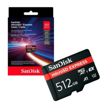 Imagem de Cartão de Memoria 512gb Micro Sd Cl10 880mb/s Leit Gameplay SDSQXFN-51
