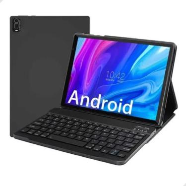 Imagem de Tablet E1035 10,1 256GB 6GB RAM Android 4G WiFi + Capa + Teclado Novo 