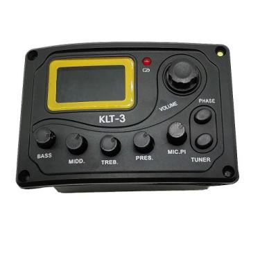 Imagem de Pré-amplificador EQ De 4 Bandas Com Sintonizador De Microfone E Captad