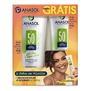 Imagem de Kit Anasol Protetor Solar Fps 50 200g + 120g