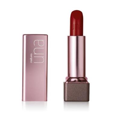 Imagem de Batom Cc Vermelho 4c Hidratante Una Natura Fps25 3,8g
