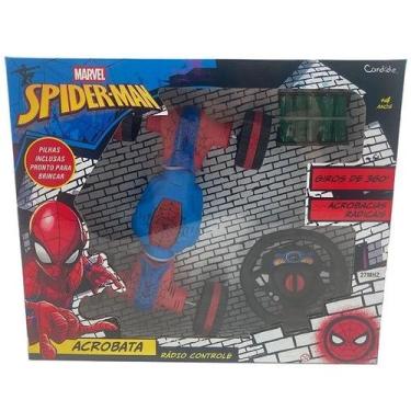Imagem de Carrinho de Controle Remoto HOMEM-ARANHA Acrobata Candide