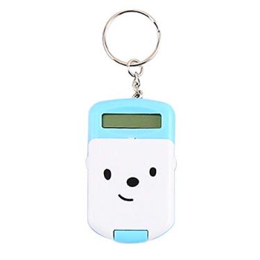 Imagem de Calculadora,Mini Calculadora Bonito Dos Desenhos Animados com Chaveiro 8 Dígitos Display Portátil Calculadora de Tamanho de Bolso para Crianças Estudantes Material Escolar