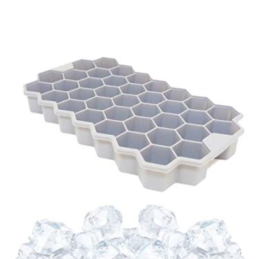 Imagem de FORMA DE GELO SILICONE COLMEIA 37 CUBOS