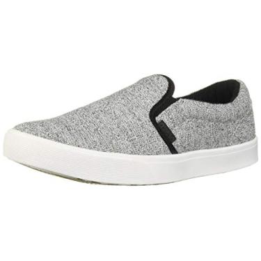 Imagem de Osiris Tênis de skate masculino Jet Set, Cinza/tweed, 36