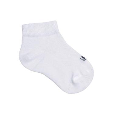 Imagem de Kit Meia Infantil C/3 Unidades Lupo Branca