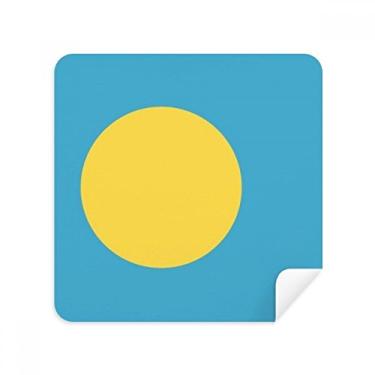 Imagem de Palau National Flag Oceania Country Symbol Glasses Cloth Screen Cleaner Suede Fabric 2 Pack