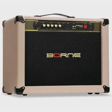 Imagem de Amplificador p/ Guitarra Borne Vorax 2100 Creme - 100 Watts rms